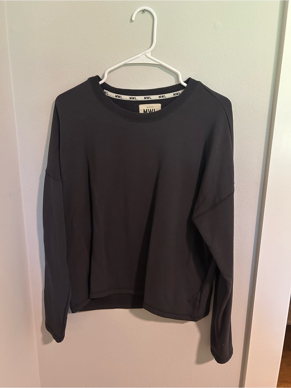 Madewell MWL Crewneck Sweatshirt - Charcoal